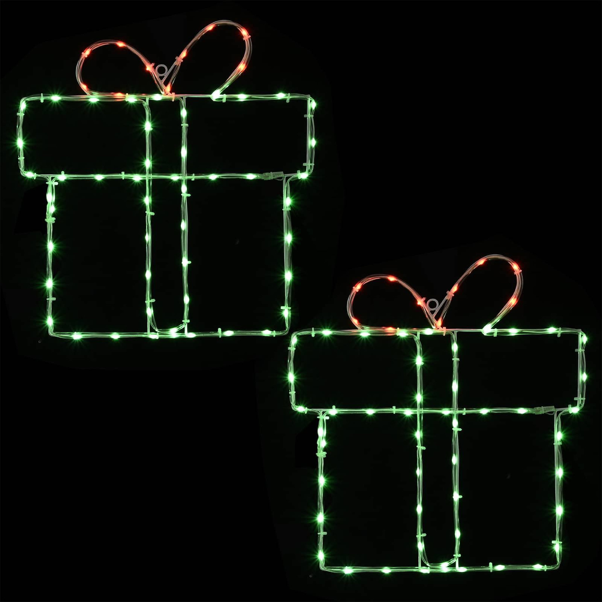 Voir la diapositive 5 : VIDAXL Silhouettes lumineuses de Noël pour fenetre LOVIISA 2 pc