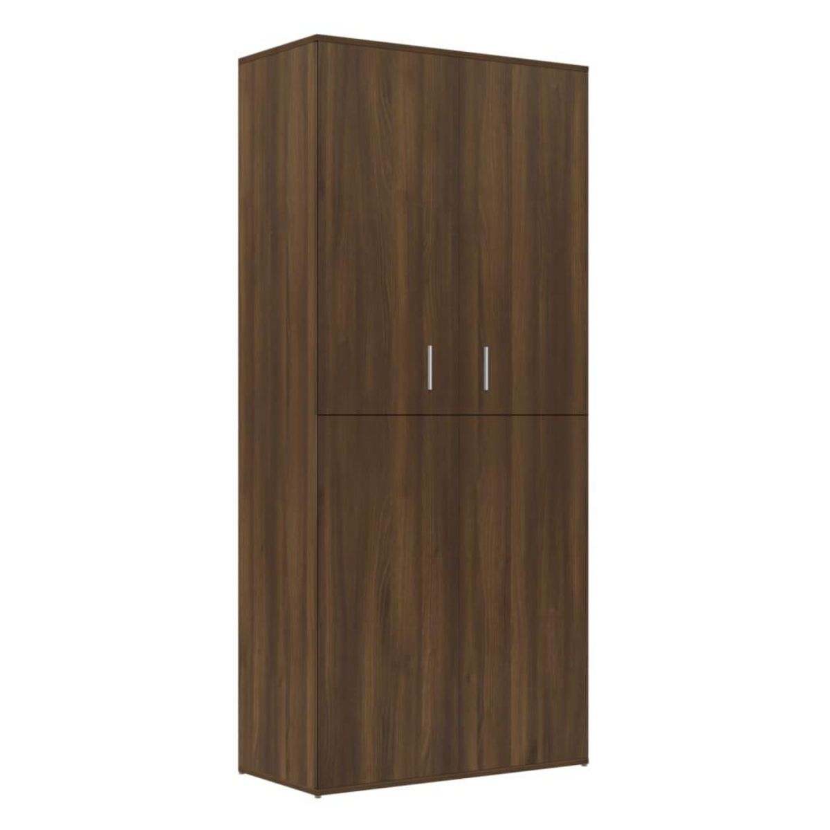 VIDAXL Armoire a chaussures chene marron 80x39x178cm bois d'ingenierie