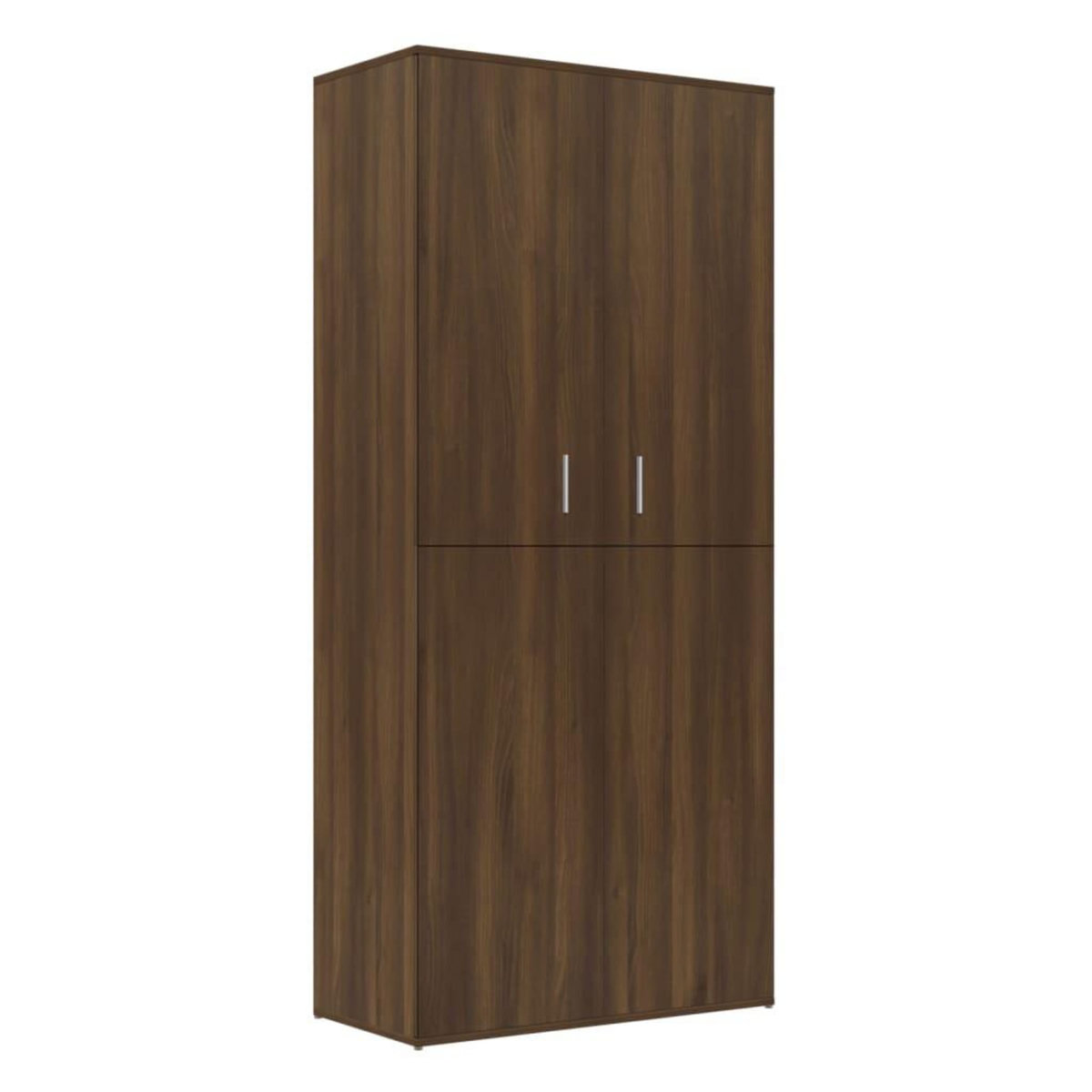 VIDAXL Armoire a chaussures chene marron 80x39x178cm bois d'ingenierie