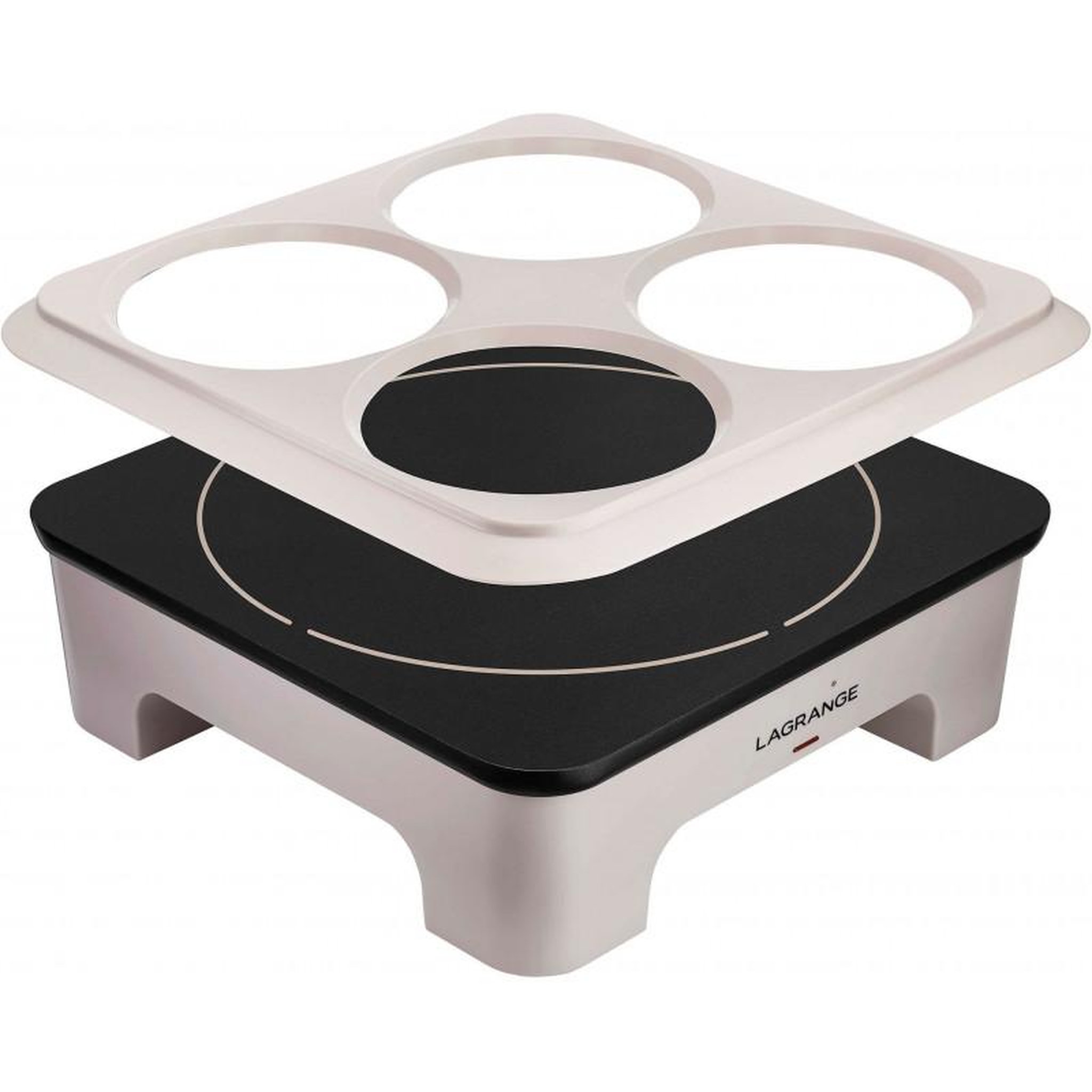 Voir la diapositive 4 : LAGRANGE Crêpière 2000w + 1 pochoir - 139001