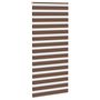 Voir la diapositive 3 : VIDAXL Store zebre marron 105x200cm largeur du tissu 100,9cm polyester