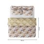Voir la diapositive 4 : ATMOSPHERA Housse de couette 240x220 Aikupito + 2 taies coton 57 fils
