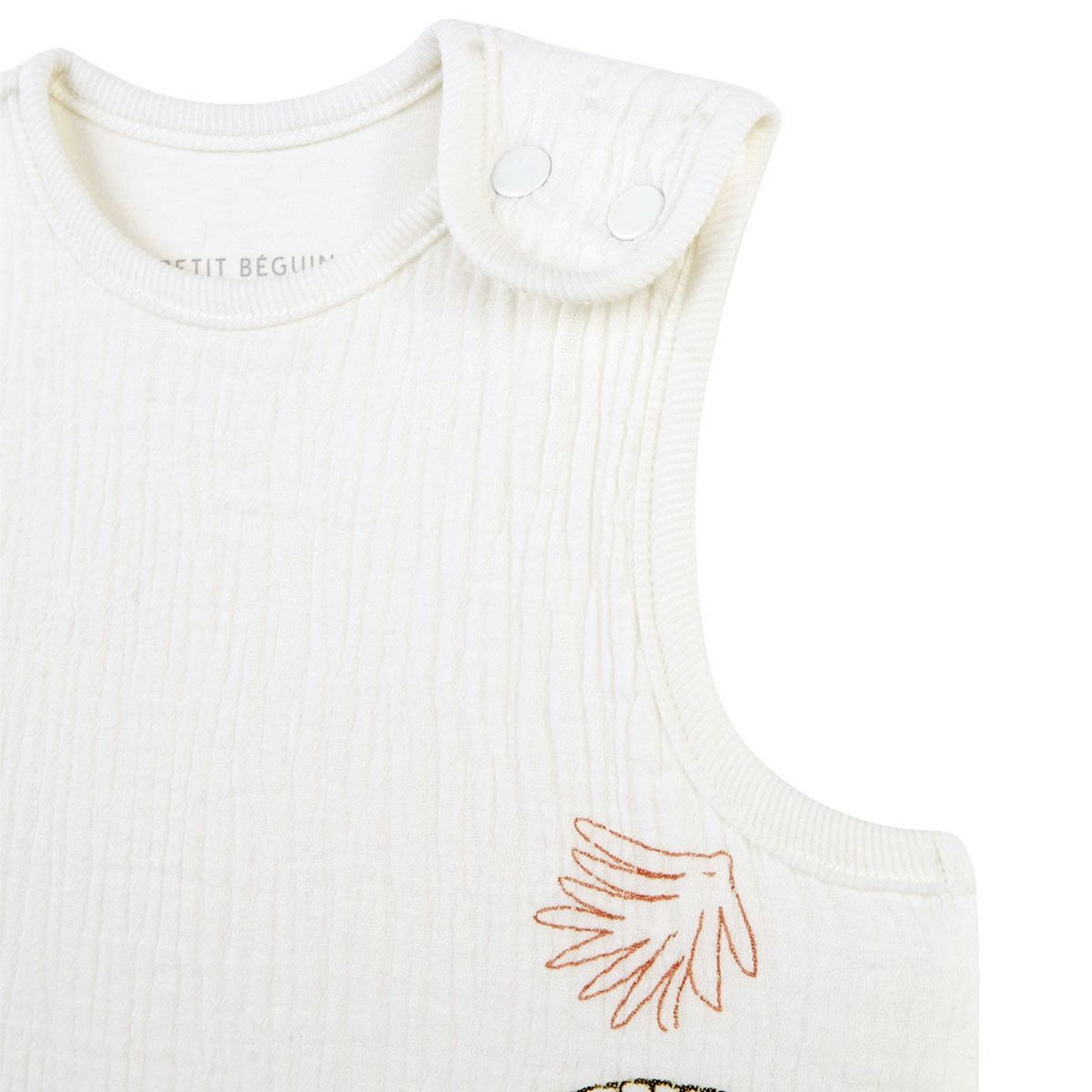 Petit Béguin Gigoteuse d'été en gaze de coton Para