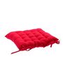 Voir la diapositive 2 : ATMOSPHERA Galette de chaise - 38 x 38 cm - Rouge