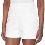 MORGAN Short  Femme Morgan City. Coloris disponibles : Blanc