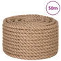 Voir la diapositive 2 : VIDAXL Corde 100 % jute 20 mm 50 m