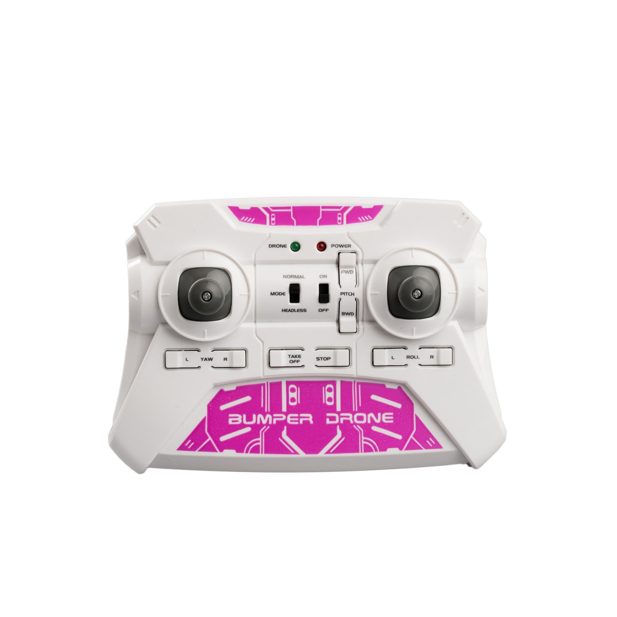 SILVERLIT Bumper Drone radiocommandé violet 2.4 GHz - utilisation extérieure