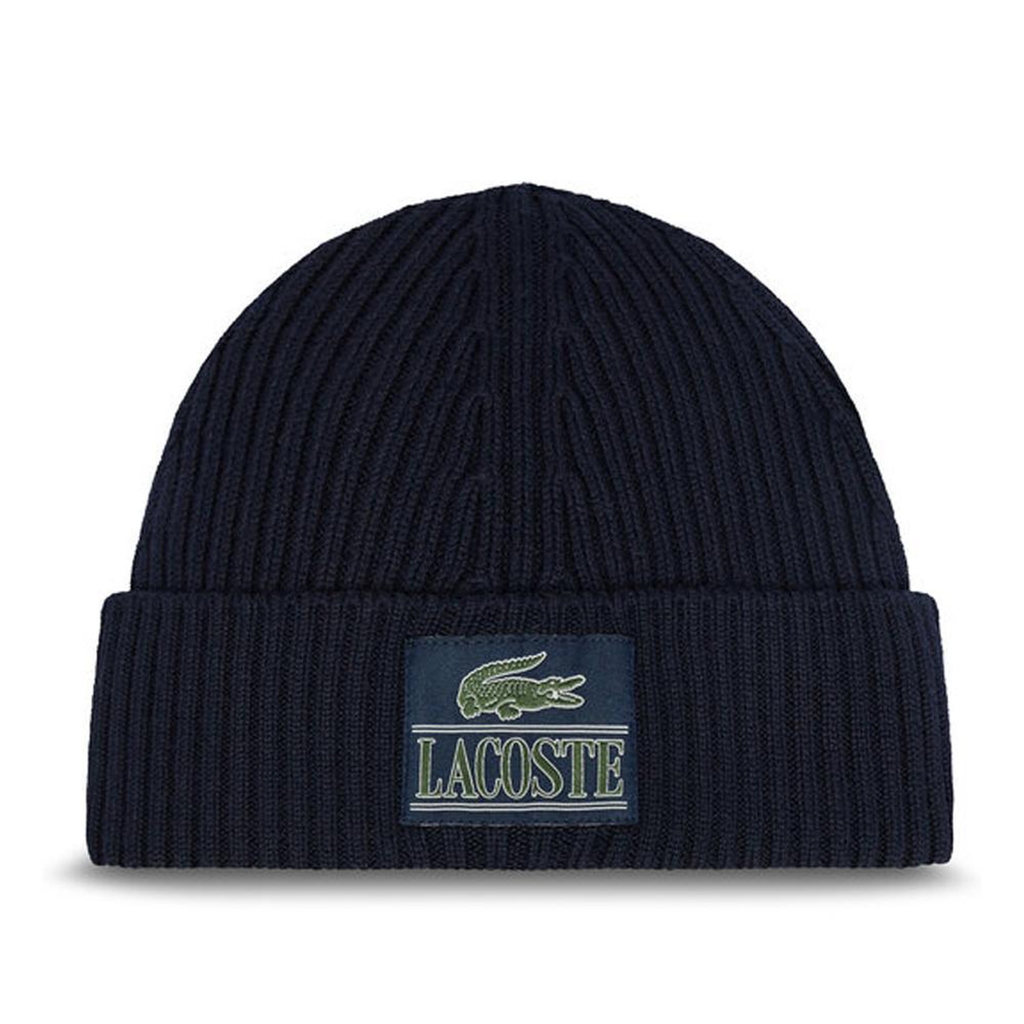 Voir la diapositive 1 : Lacoste Bonnet Marine Homme Lacoste RB1783