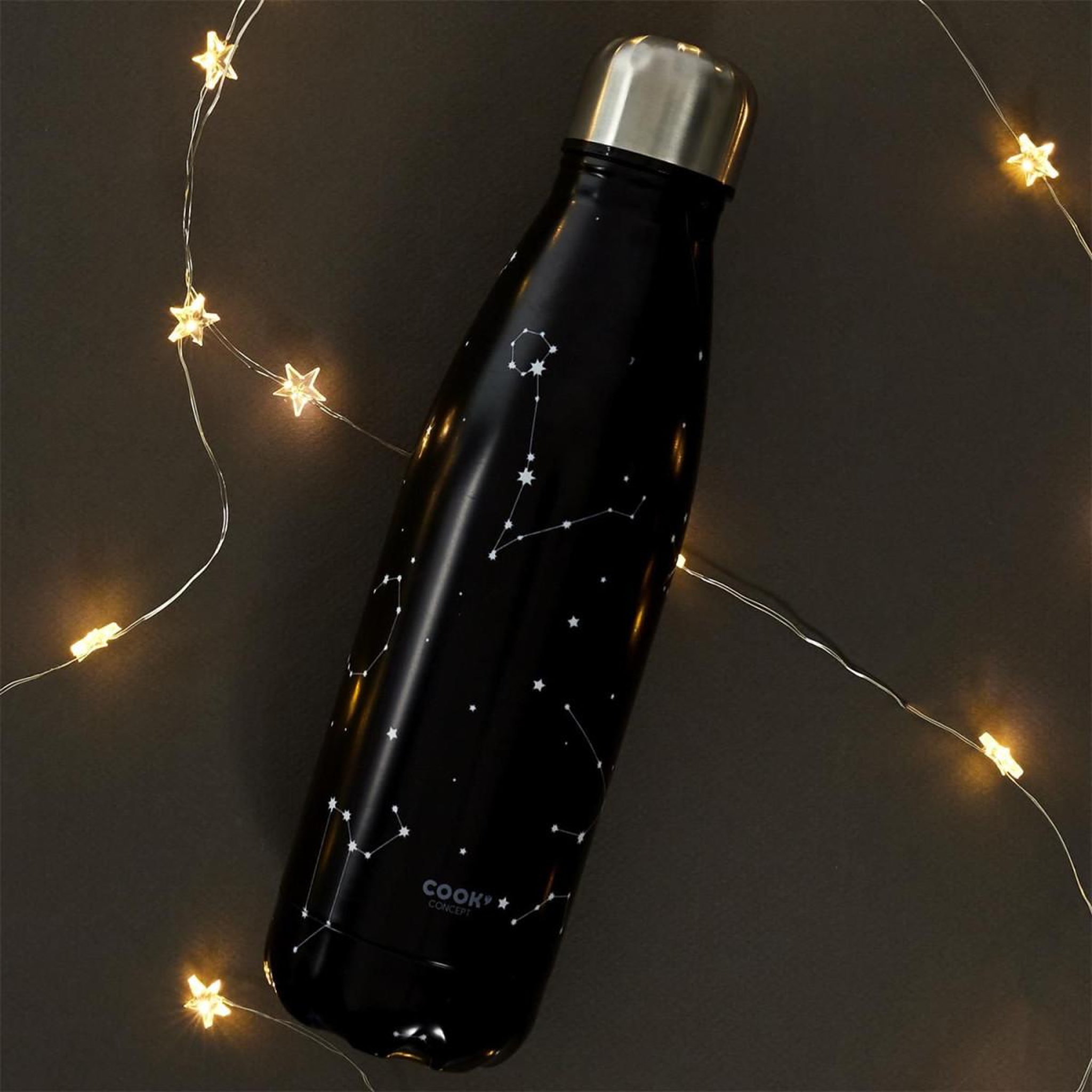 Voir la diapositive 3 : COOK CONCEPT Bouteille Isotherme  Constellation  50cl Noir