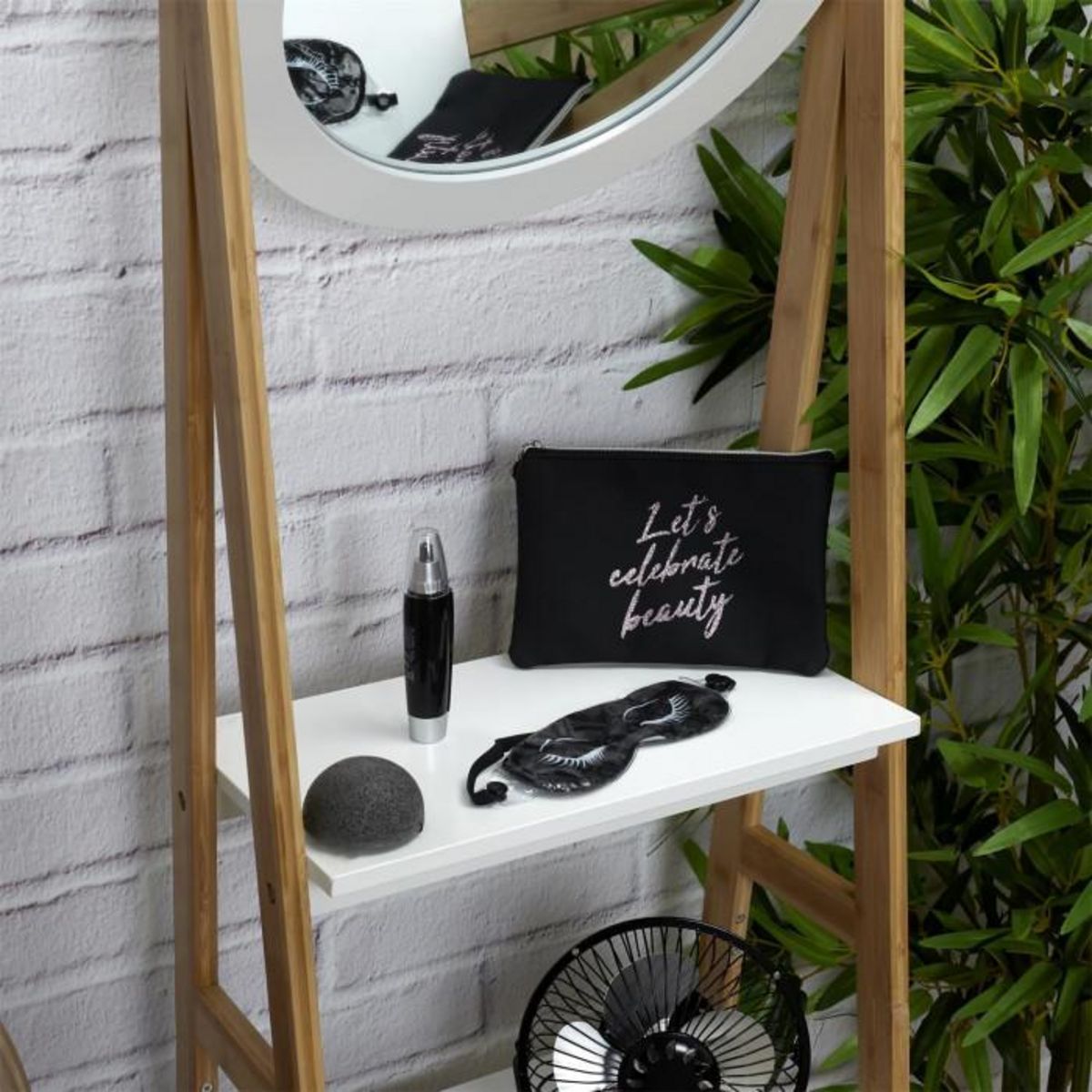 Paris Prix Masque Relaxant pour les Yeux  Argile  52cm Noir