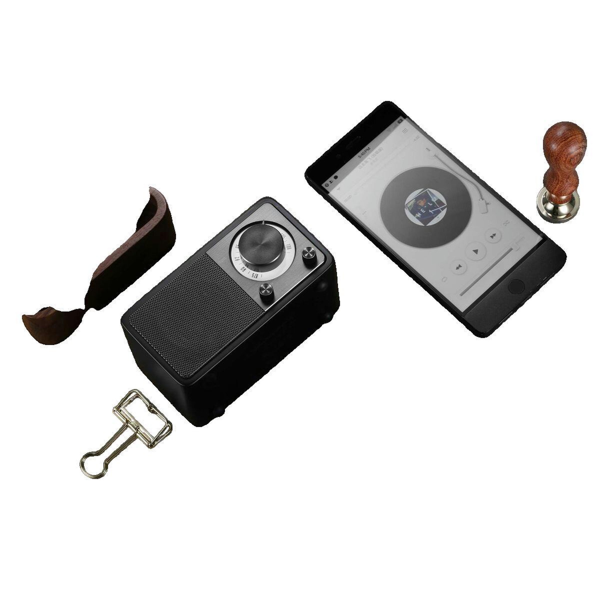 Voir la diapositive 2 : Sangean Radio Sangean WR-7 Bois Bluetooth