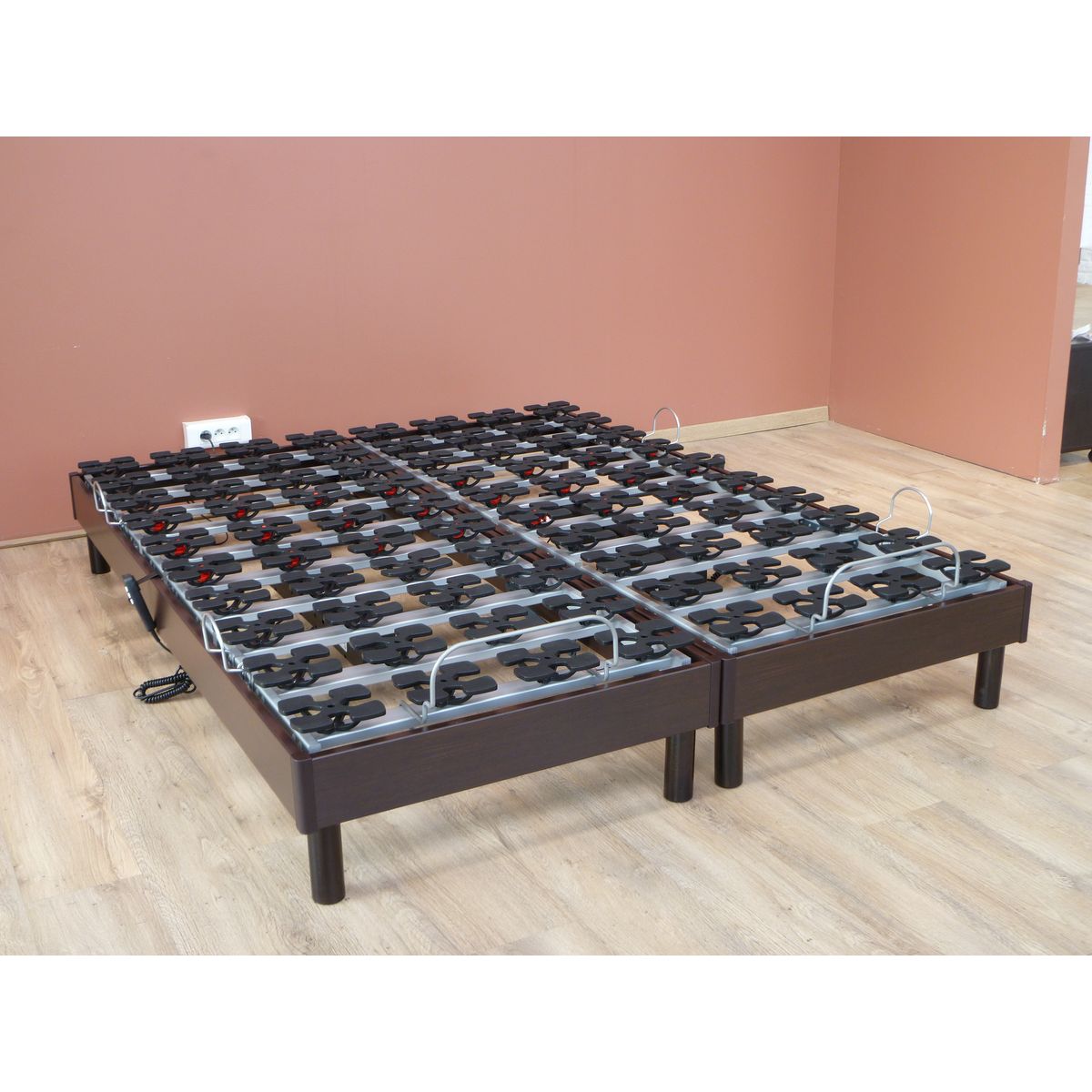 Lit relaxation électrique TPR 100% Latex 3D respirant  180x200 cm  MARIA