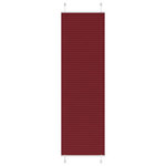 VIDAXL Store plisse rouge bordeaux 60x200 cm largeur du tissu 59,4 cm