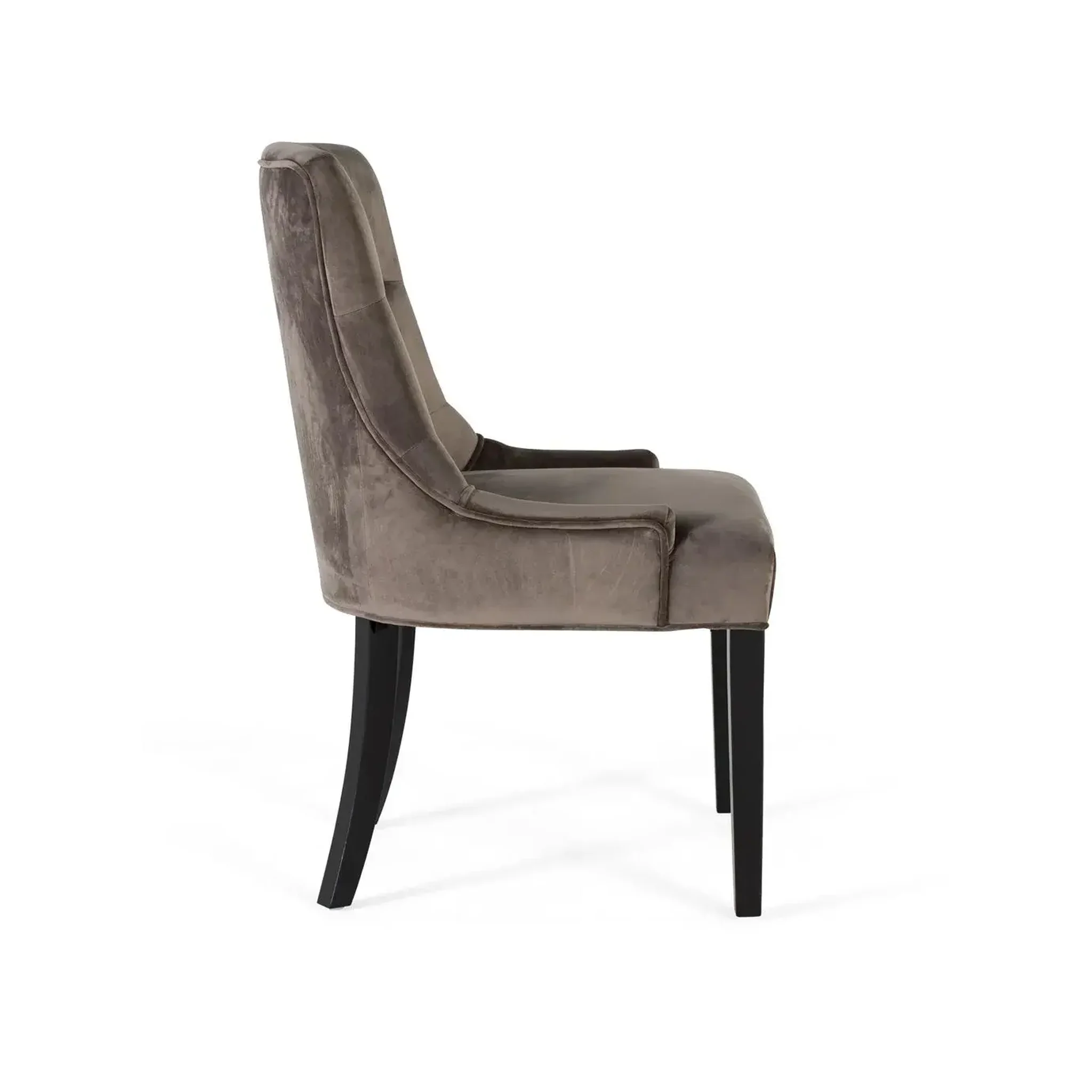 Voir la diapositive 3 : GINER Y COLOMER SL Lot de 2 chaises de velours 57 cm style moderne contemporain