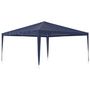 Voir la diapositive 5 : VIDAXL Tente de reception 4x4 m bleu