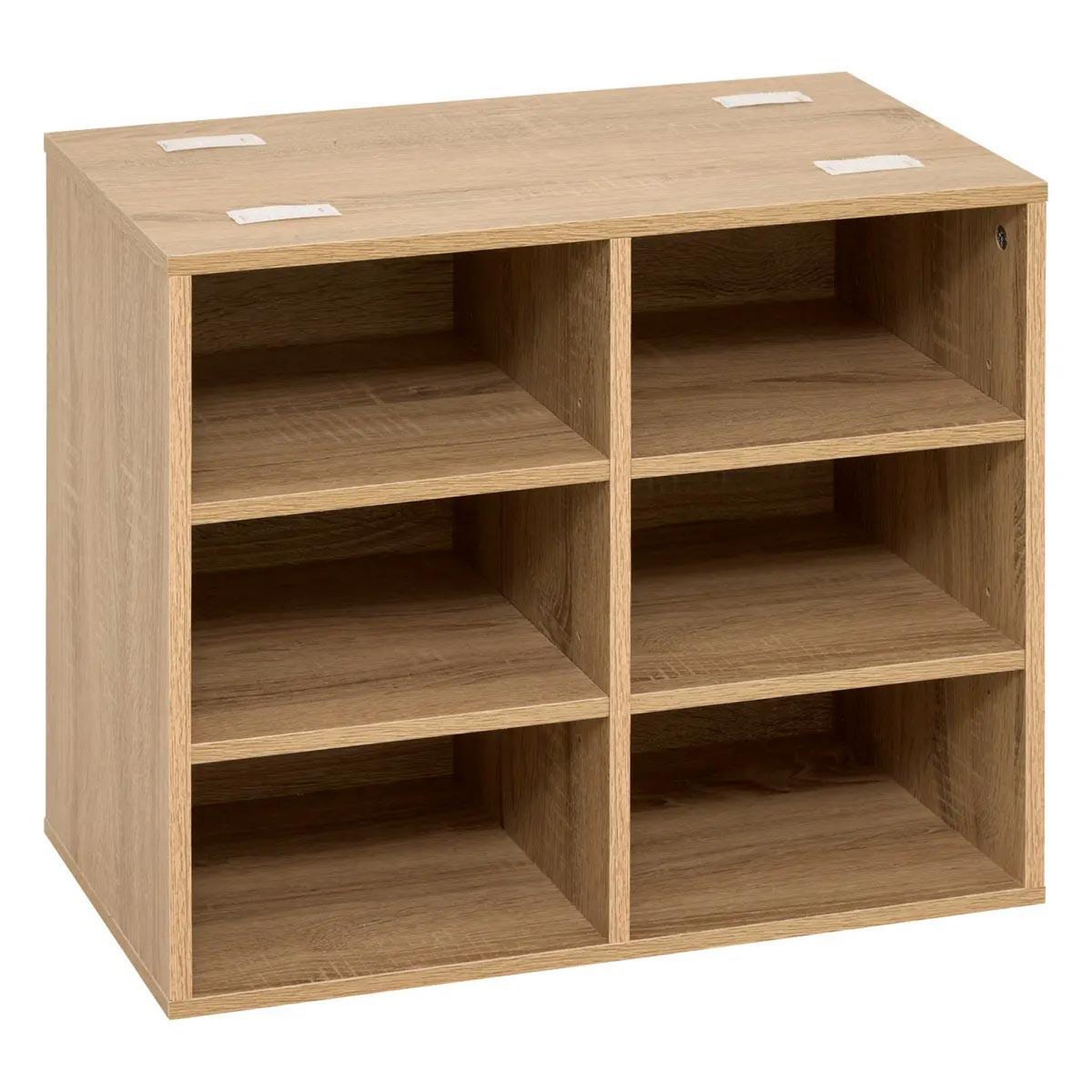 Voir la diapositive 2 : FIVE Banc range-chaussures 6 paires  moduly  51cm naturel
