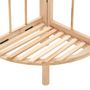 Voir la diapositive 4 : VIDAXL Etagere d'angle bois de cedre 27 x 27 x 110 cm