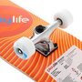  Skateboard PLAYLIFE Illusion orange skateboard Orange 84078