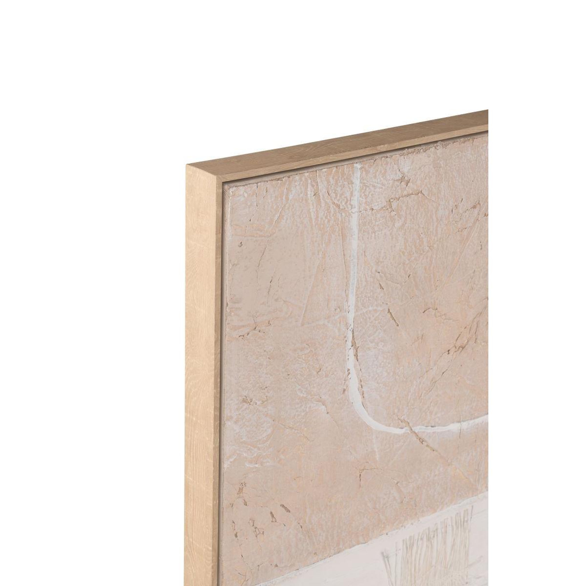 Voir la diapositive 2 : J-LINE Tableau abstrait  dai  90x120cm multicolore