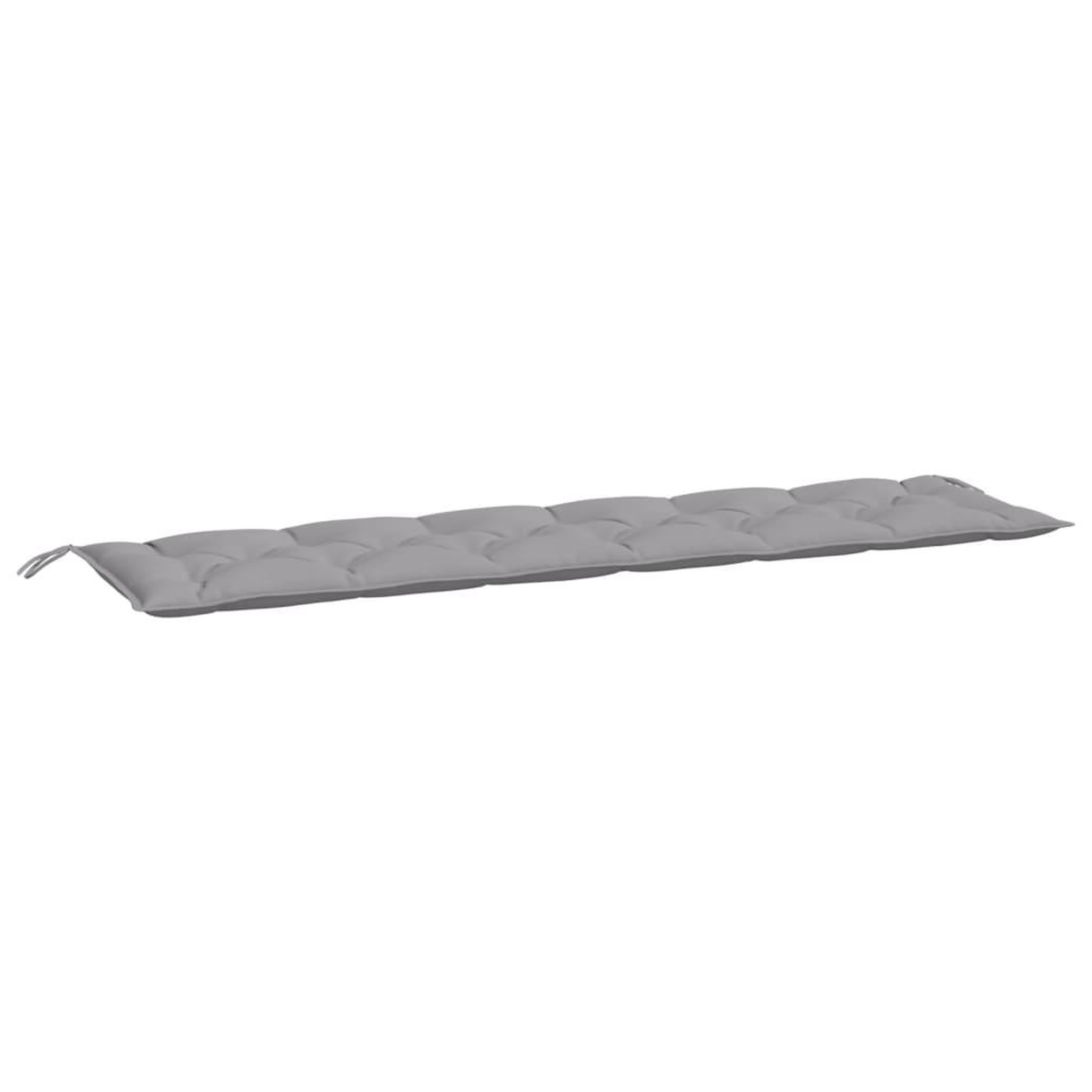 Voir la diapositive 2 : VIDAXL Coussin de banc de jardin gris 200x50x7 cm tissu oxford