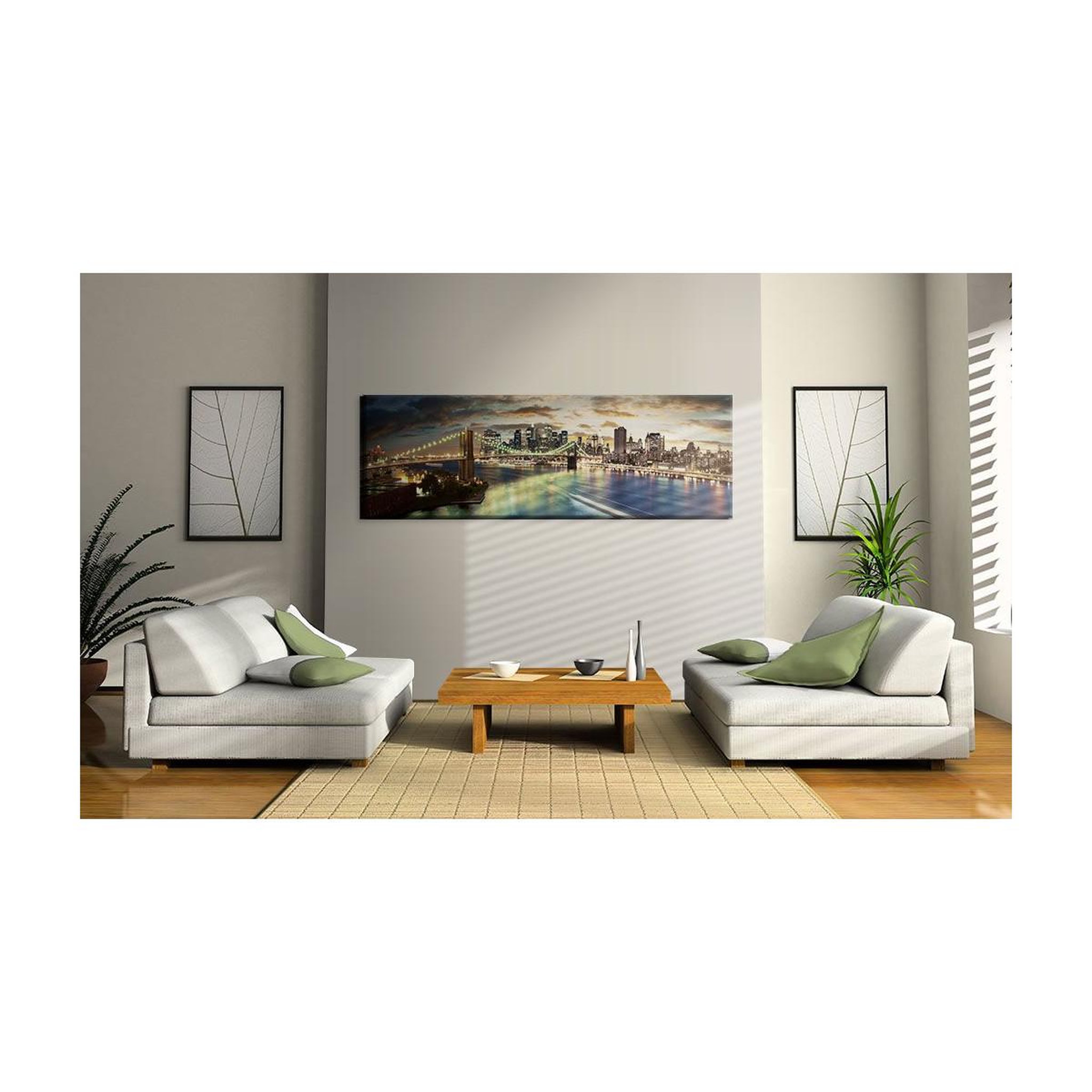 Voir la diapositive 2 : Paris Prix Tableau Imprimé  The East River at Night