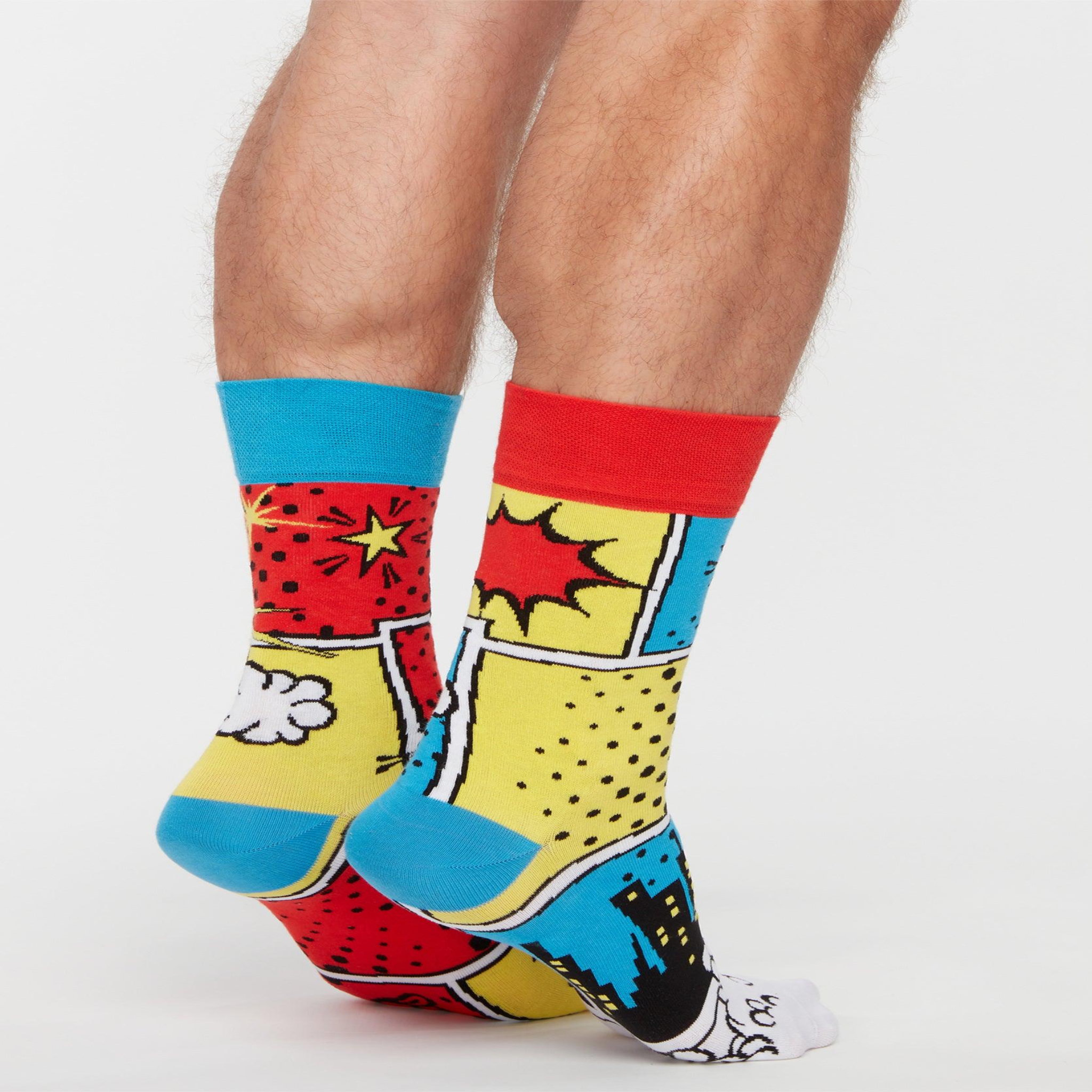 Voir la diapositive 3 : DEDOLES Chaussettes bandes dessinées