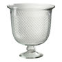 Voir la diapositive 1 : Paris Prix Vase en Verre Carreaux  Anastasia  31cm Transparent