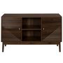 Voir la diapositive 3 : The Home Deco Factory Buffet 2 portes imitation bois foncé