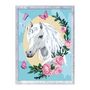 Voir la diapositive 3 : RAVENSBURGER CreArt Kids 18x24cm Licorne fleurie, des 9 ans, Kit de peinture par numéros Numéro d'Art, 25834, Ravensburger
