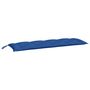 Voir la diapositive 3 : VIDAXL Coussins de banc jardin lot de 2 bleu 150x50x7 cm tissu Oxford
