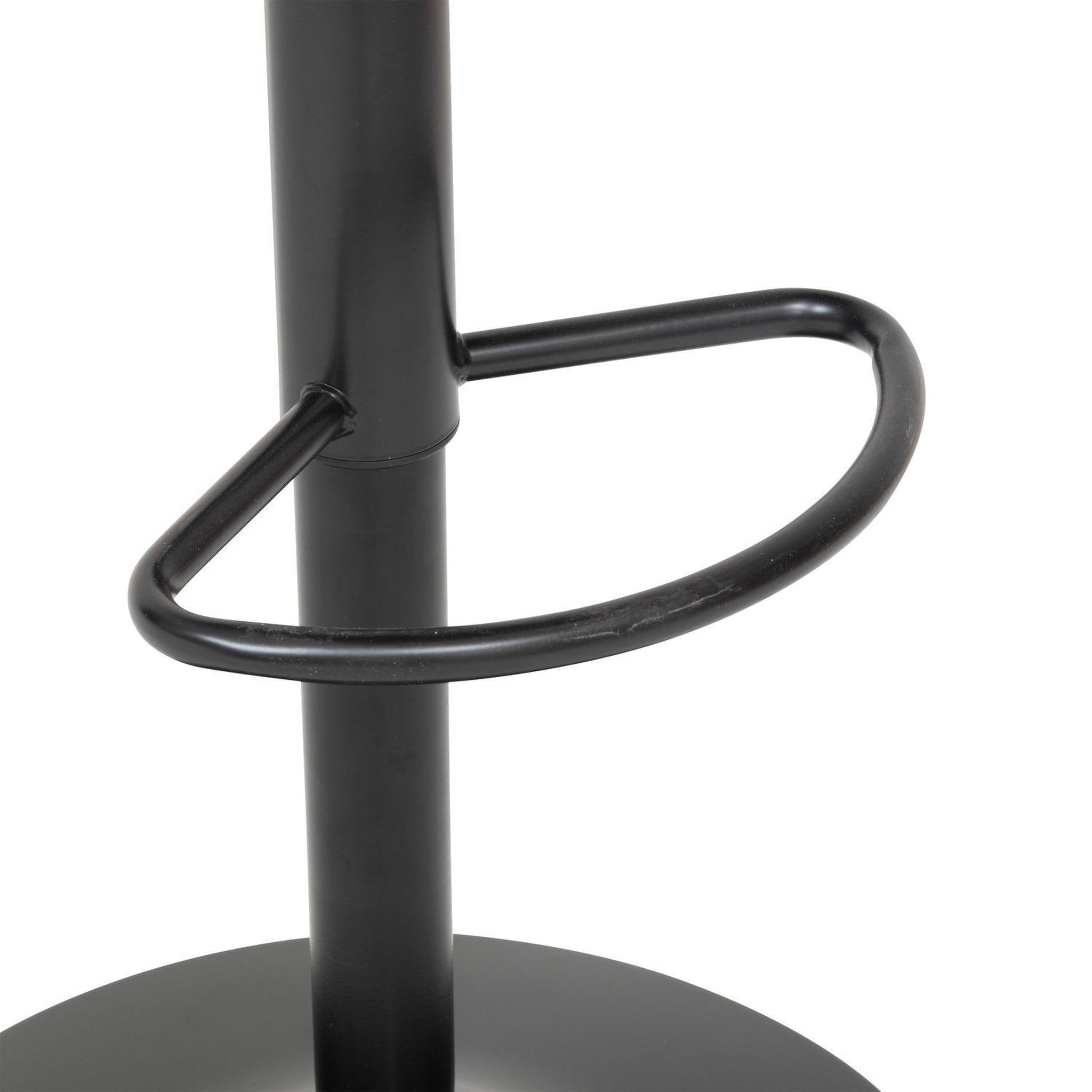 Voir la diapositive 4 : TOILINUX Lot de 2 chaises de bar en tissu delek
