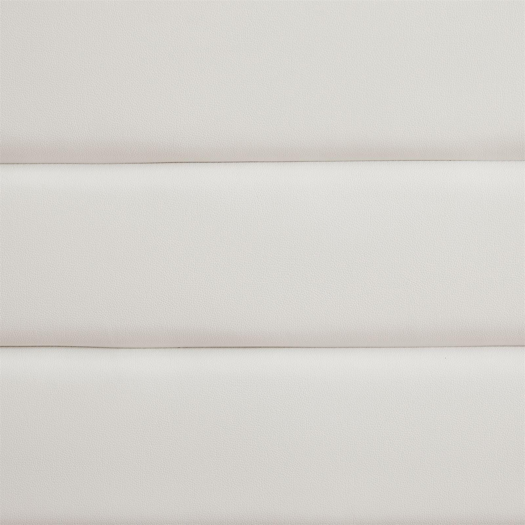 Voir la diapositive 6 : IDIMEX Lit 1 place hudson, 90 x 190 cm, capitonné avec sommier, revêtement synthétique
