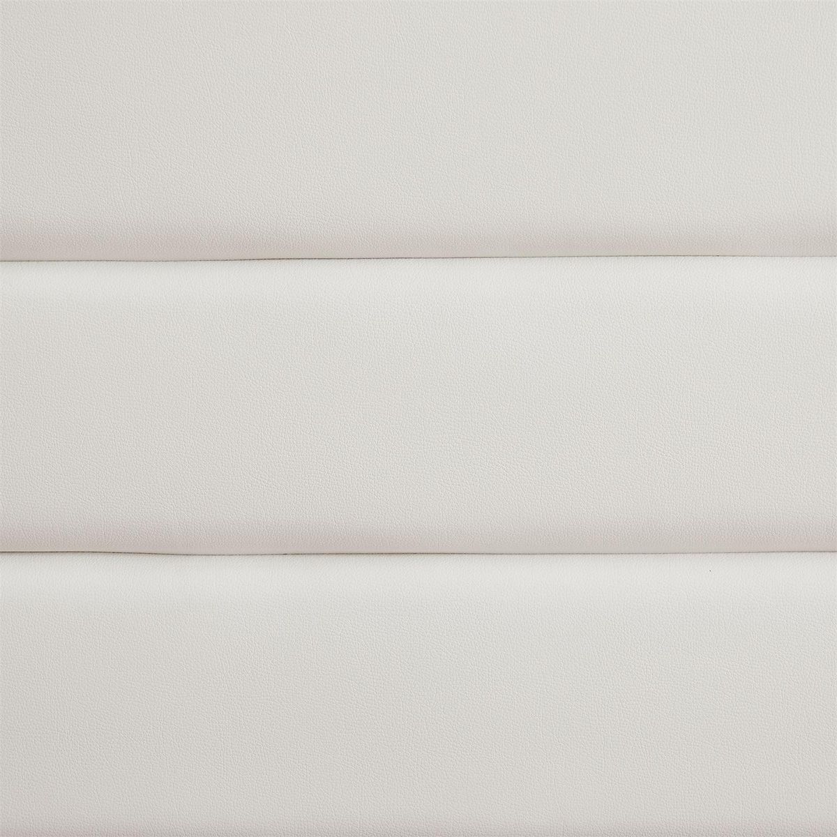 IDIMEX Lit 1 place HUDSON, 90 x 190 cm, capitonné avec sommier, revêtement synthétique