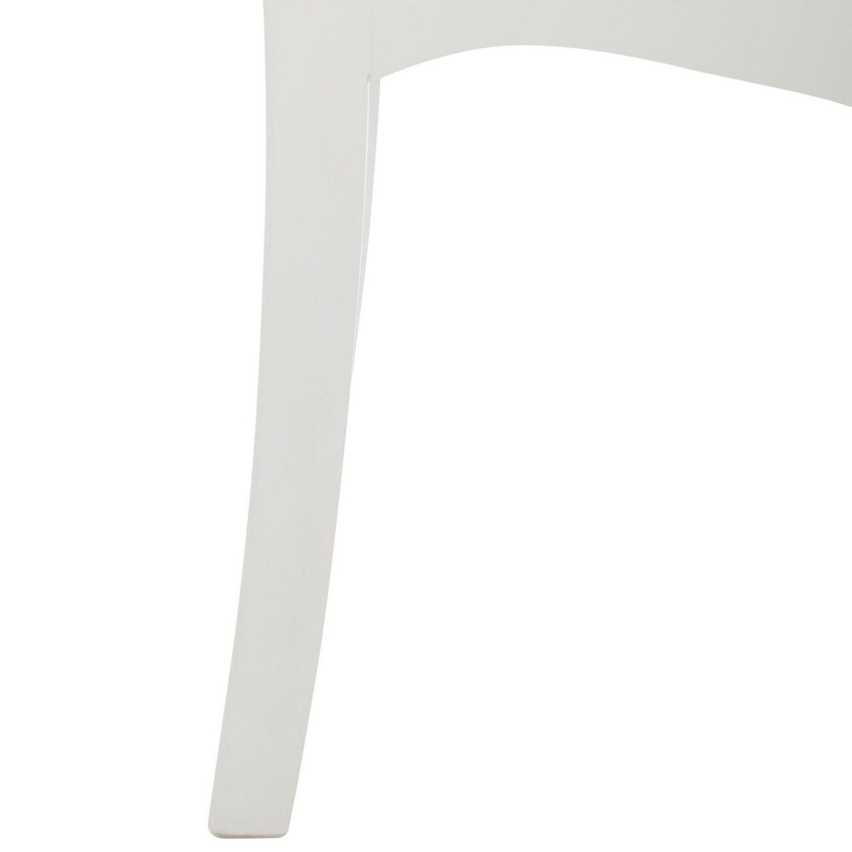 ATMOSPHERA Commode en bois Chrysa - L. 75 x H. 76 cm - Blanc