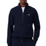 Voir la diapositive 1 : Lacoste Sweat Zippé Marine Homme Lacoste Molleton