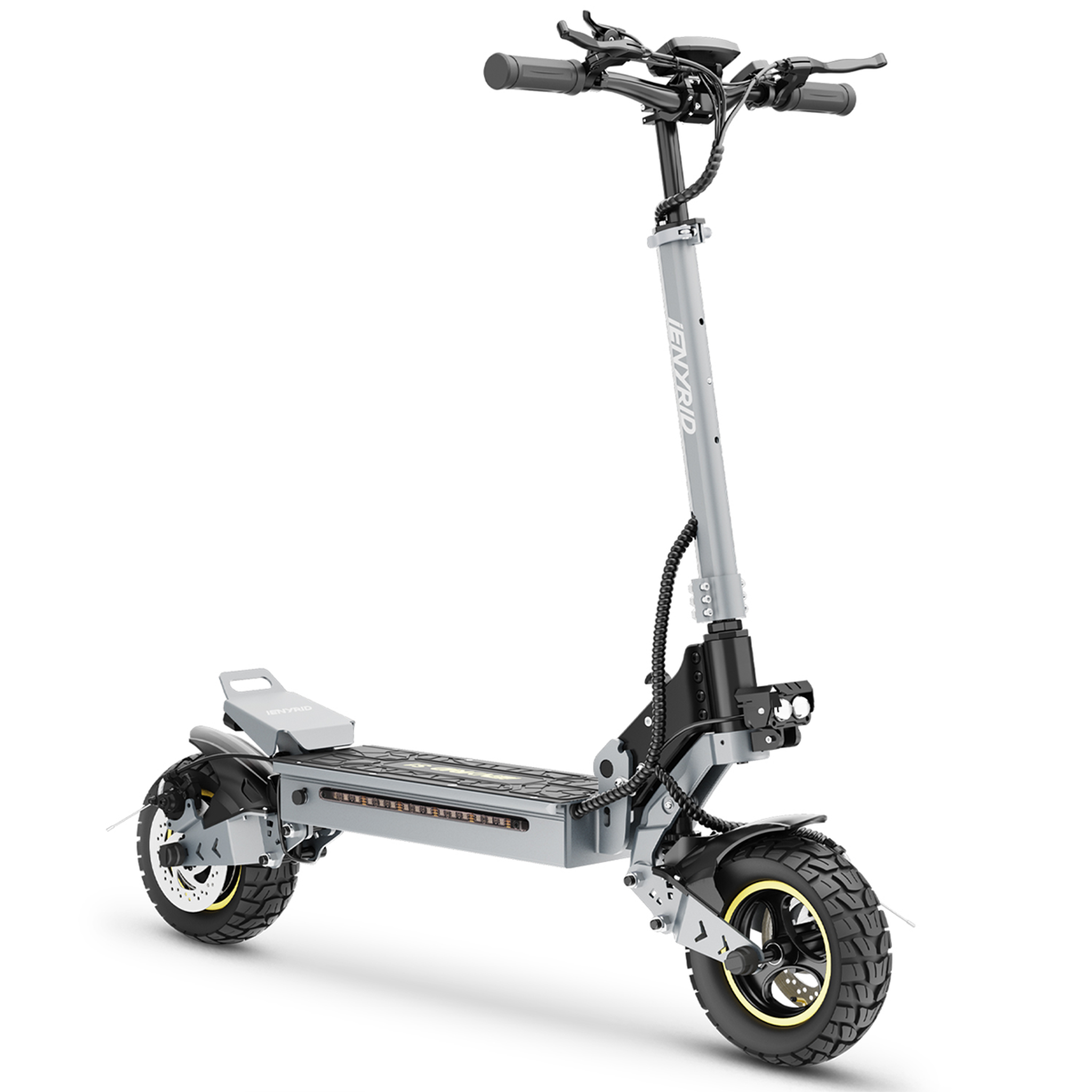 Voir la diapositive 5 : IENYRID Trottinette électrique pliable iENYRID S1, 800 W 48 V 15 Ah, pneu tout-terrain 10