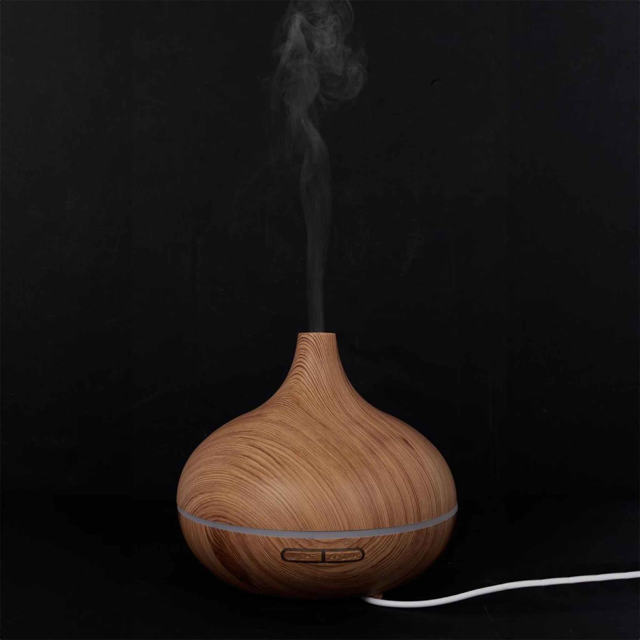 Voir la diapositive 2 : The Home Deco Factory Diffuseur d'ambiance lumineux  led  300ml marron