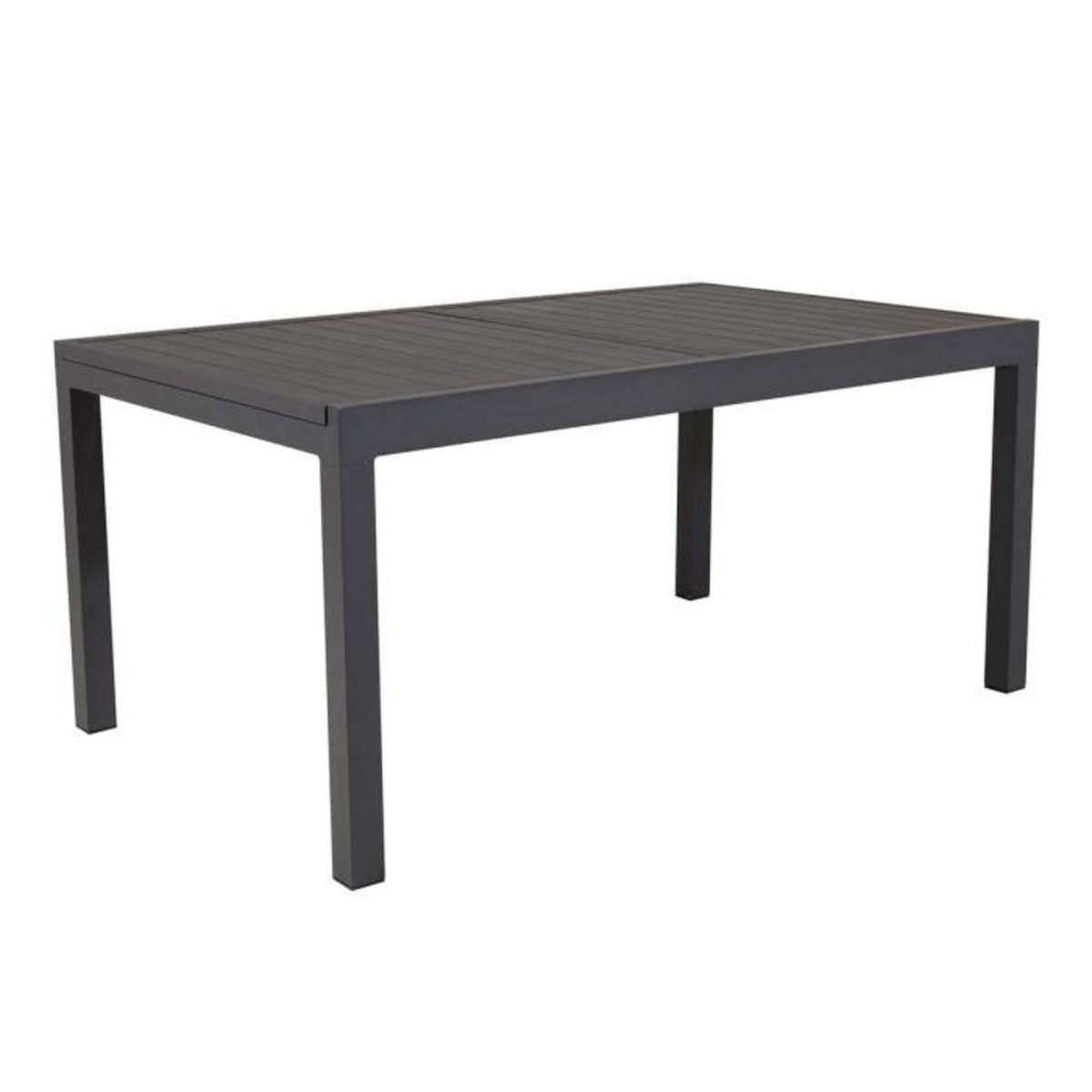 Paris Prix Table de Jardin Extensible  Marbella  160-240cm Noir