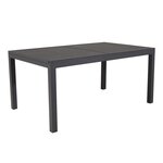 Paris Prix Table de Jardin Extensible  Marbella  160-240cm Noir