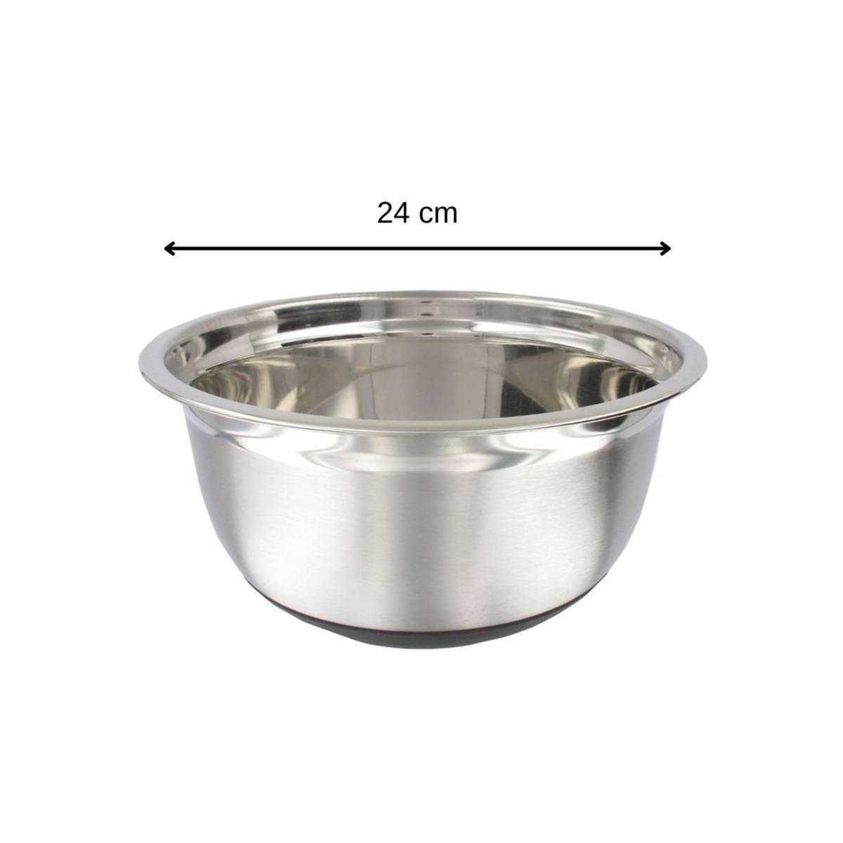 Fackelmann Bol à mixer en inox 24 cm de diamètre Fackelmann Basic