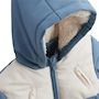 Voir la diapositive 4 : Petit Béguin Doudoune enfant imperméable doublée polaire avec capuche Tao