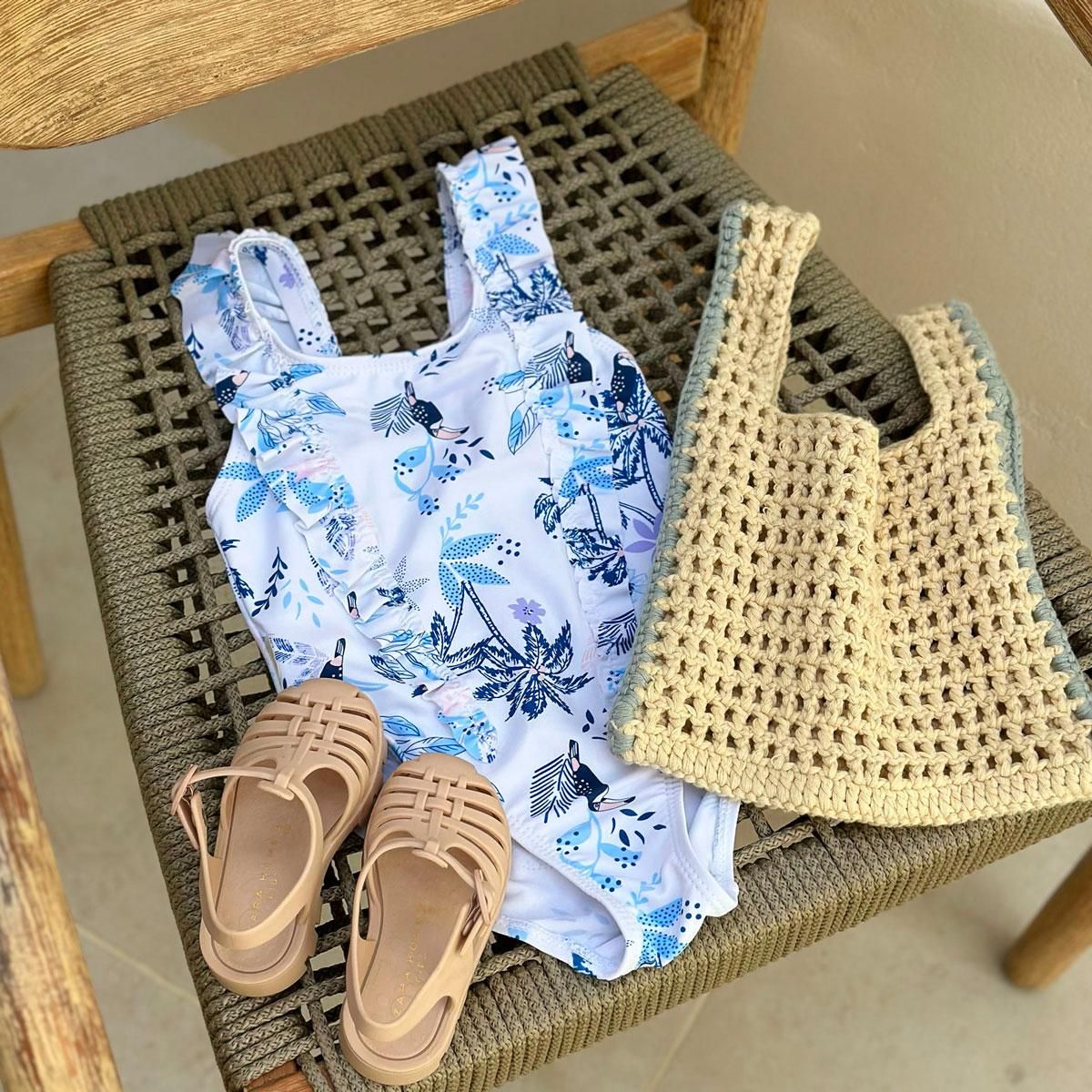 Petit Béguin Maillot de bain enfant 1 pièce Moorea