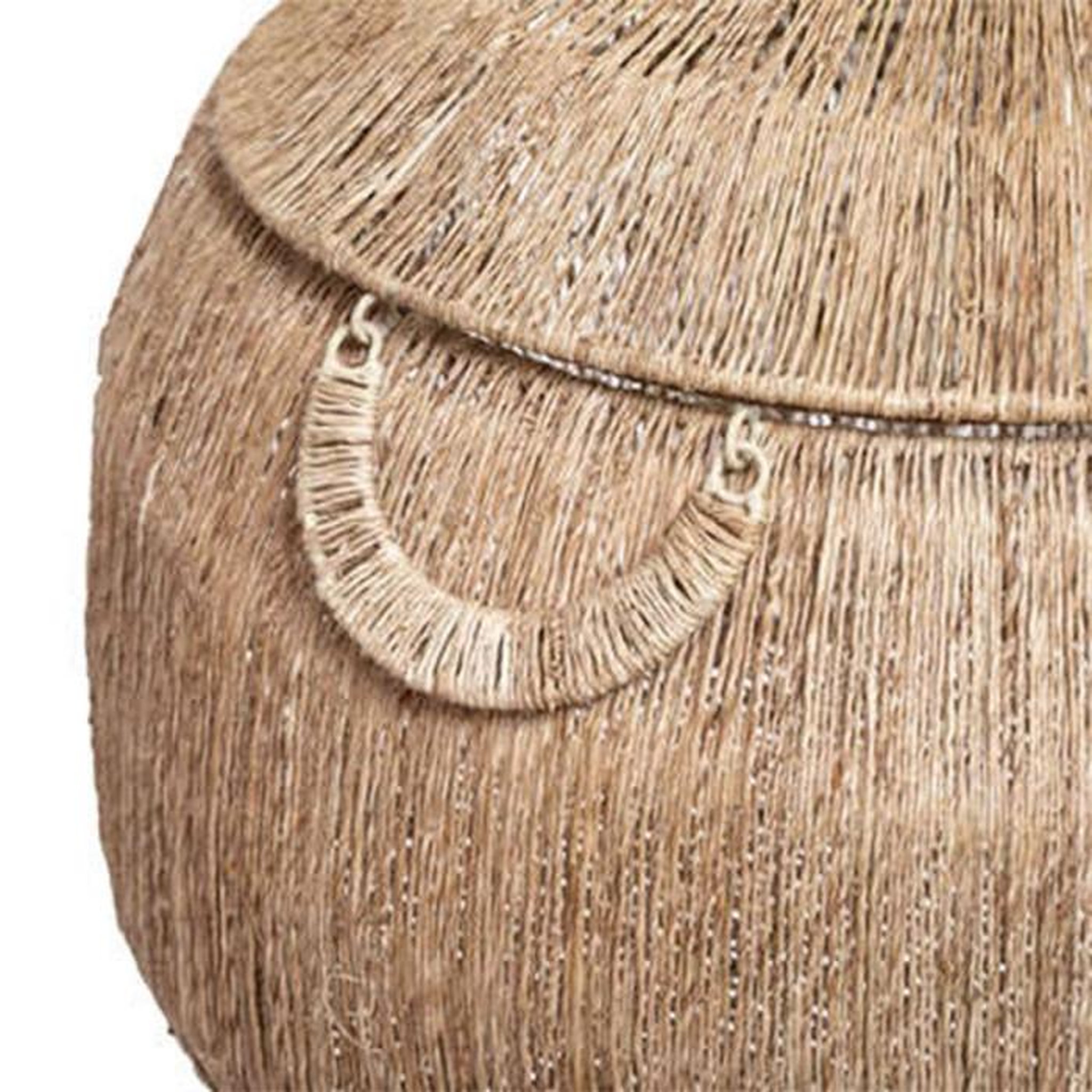 Voir la diapositive 6 : ATMOSPHERA Lot de 2 paniers  tropique australe  54cm beige