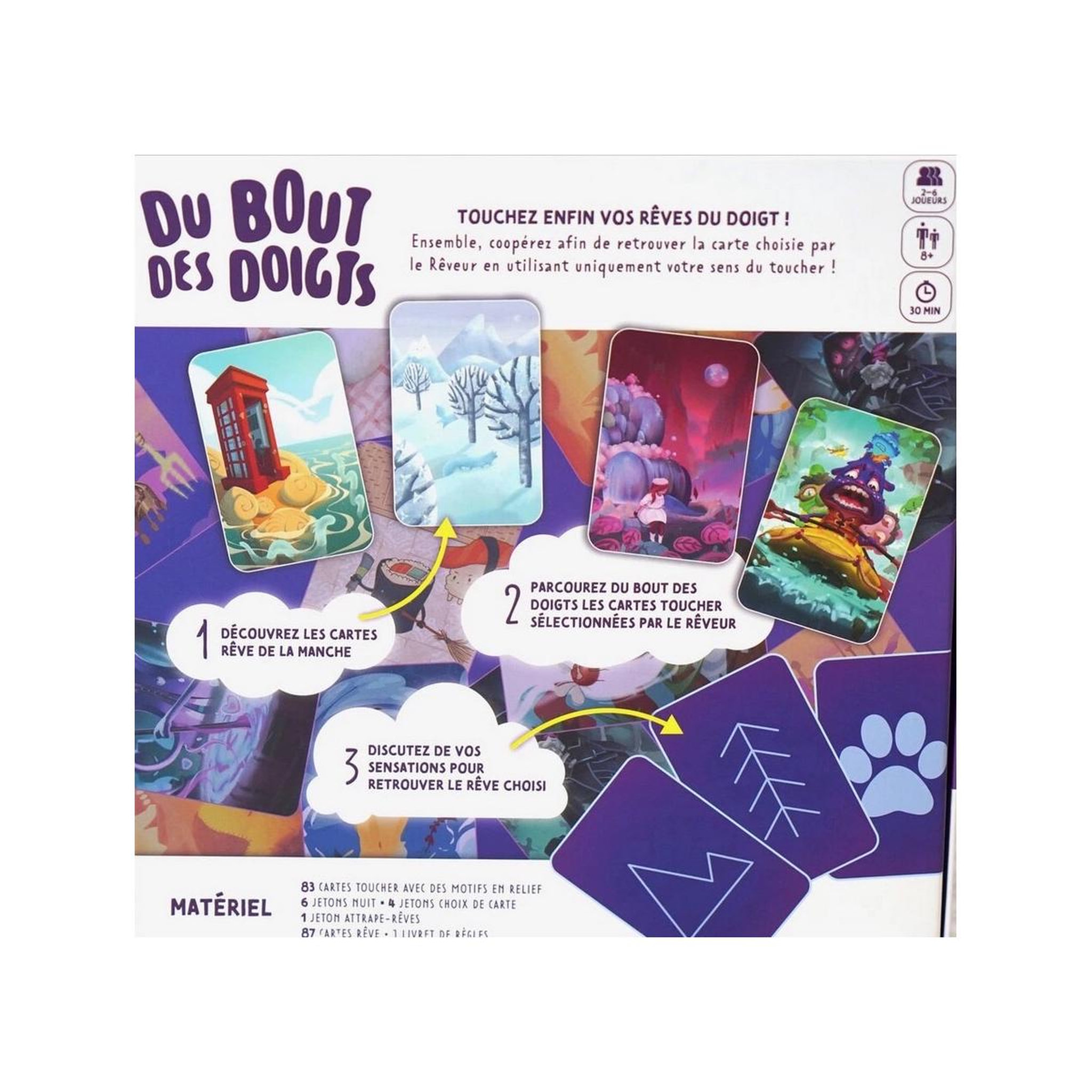 Voir la diapositive 2 : Blue orange Du bout des doigts - jeu d'association d'images
