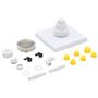 Voir la diapositive 2 : VIDAXL Ensemble de fontaine de piscine 13 pcs Blanc