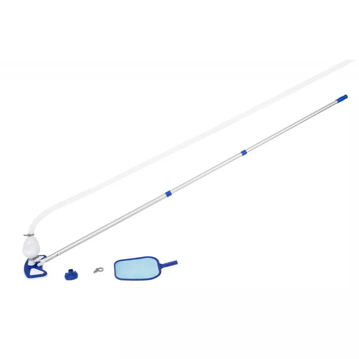 BESTWAY Kit  nettoyage entretien  piscine Bestway Kit nettoyage avec tuyau accessoires Bleu moyen 61417