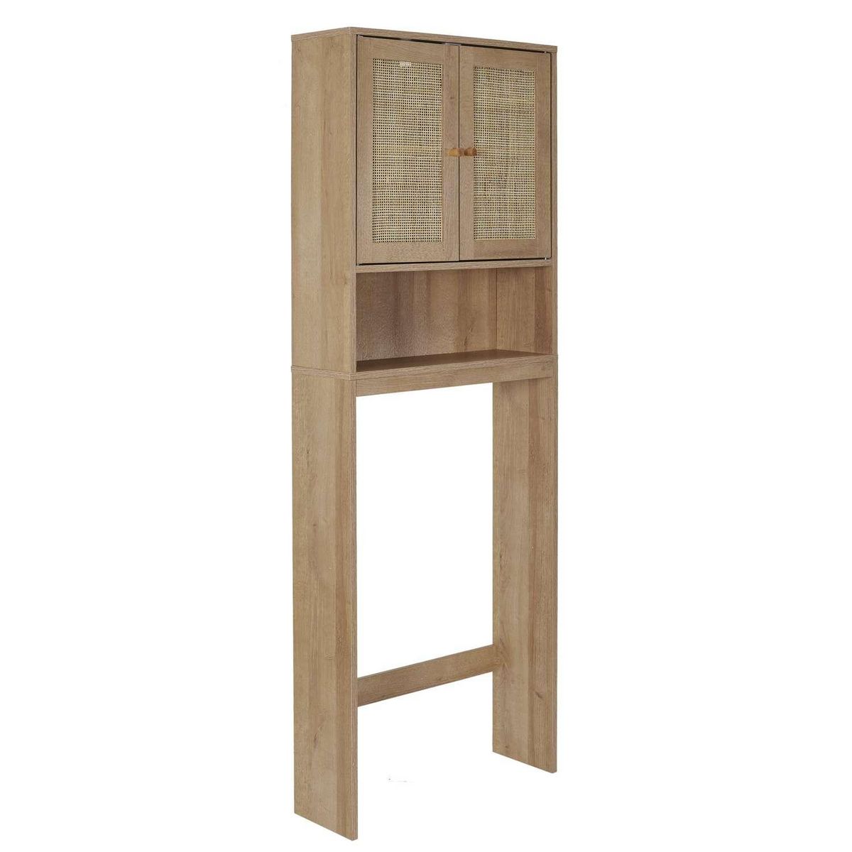 The Home Deco Factory Meuble dessus WC Bali en cannage - Marron