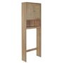 Voir la diapositive 5 : The Home Deco Factory Meuble dessus WC Bali en cannage - Marron