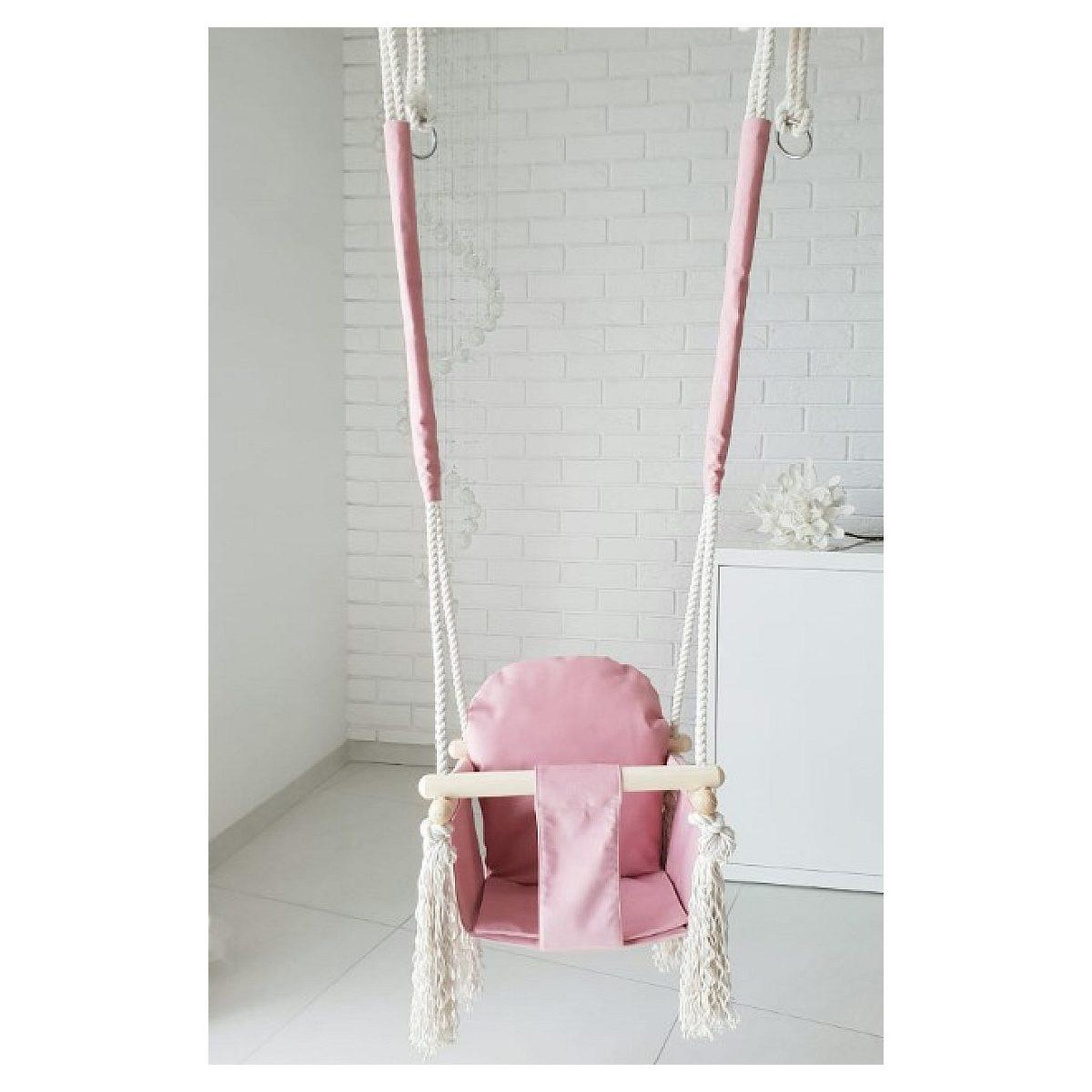 Voir la diapositive 2 : MONIO FOR KIDS Balançoires lapin rose