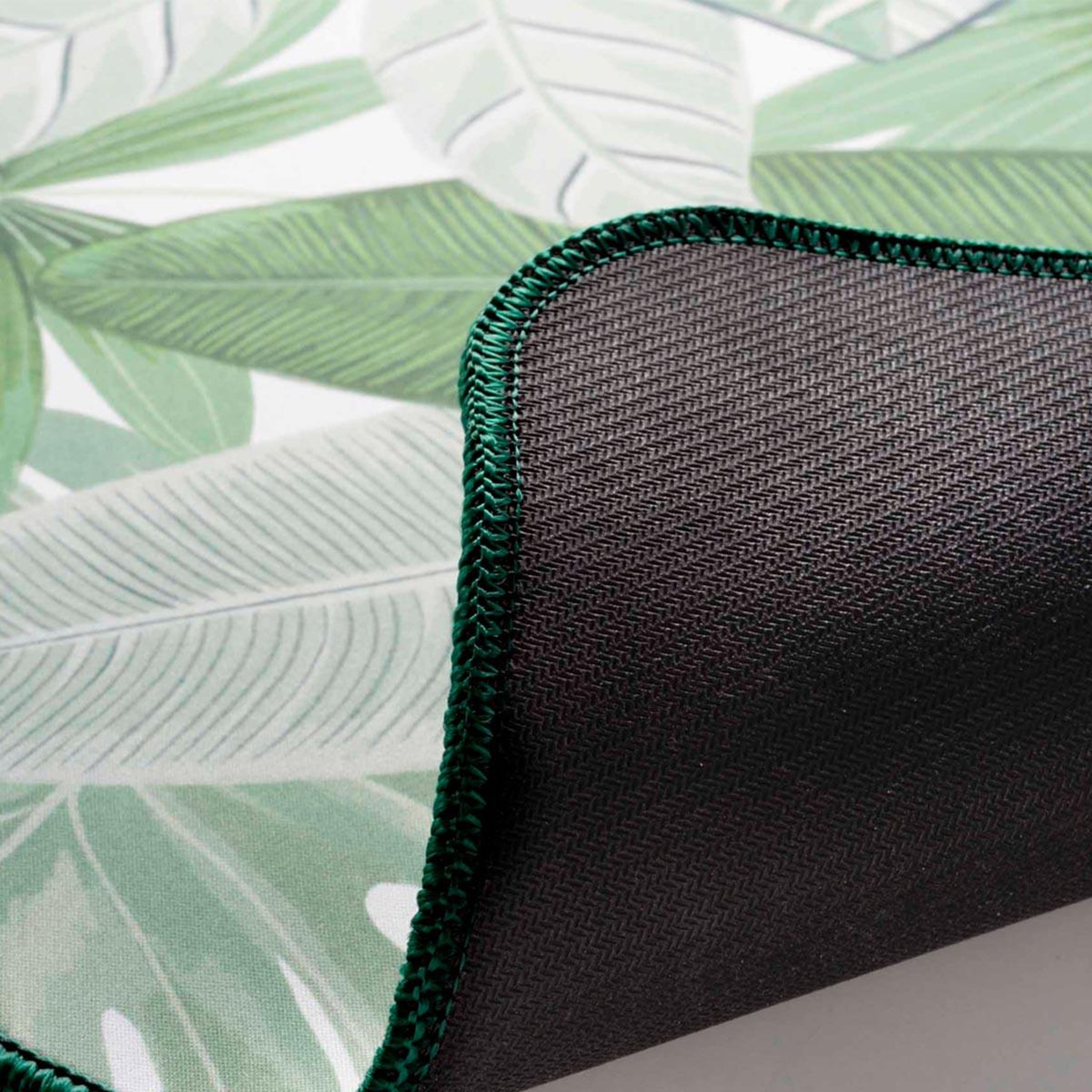Voir la diapositive 3 : Douceur d'Intérieur Tapis déco imprimé  ardenia  45x75cm vert